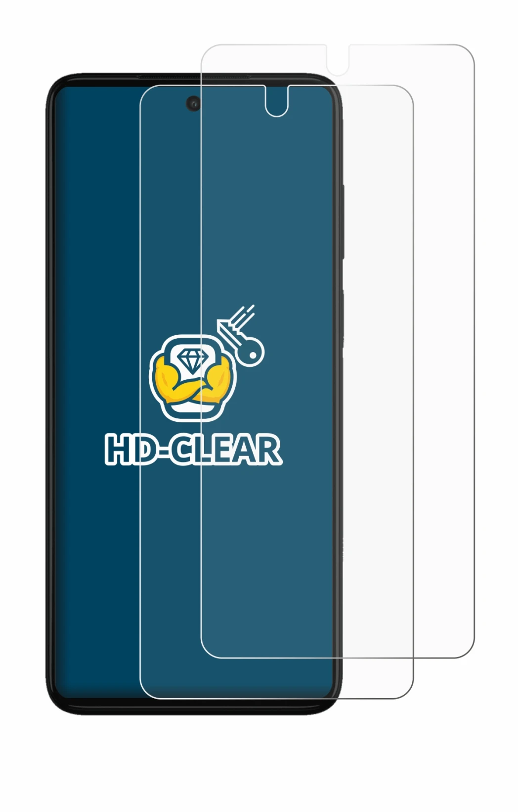 Imagen del dispositivo Motorola Moto G52 con una amplia variedad de protectores de pantalla.