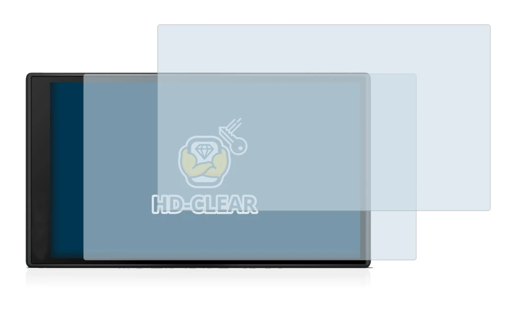 Imagen del dispositivo Garmin DriveSmart 66 con una amplia variedad de protectores de pantalla.