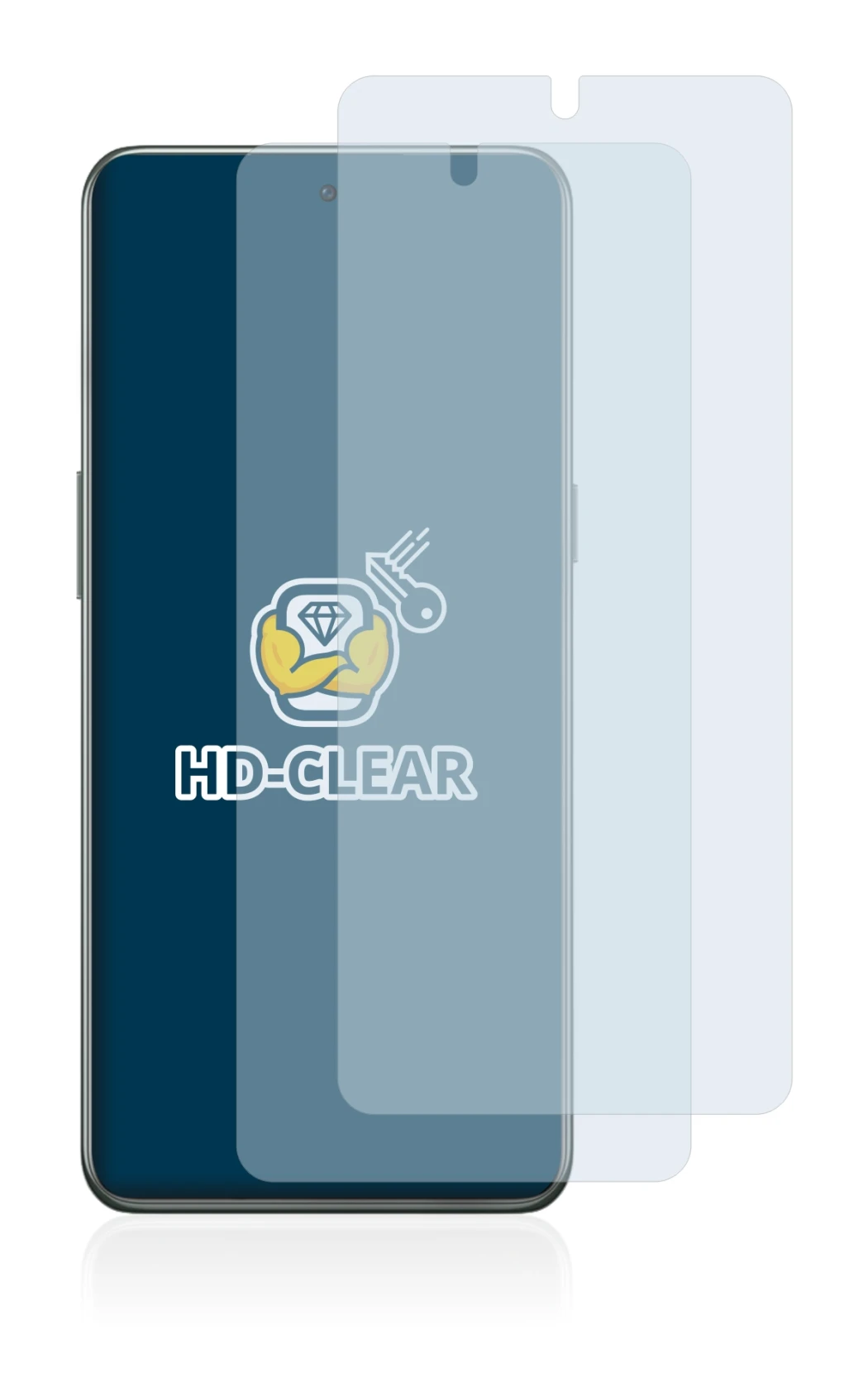 Imagen del dispositivo OnePlus 10T 5G con una amplia variedad de protectores de pantalla.