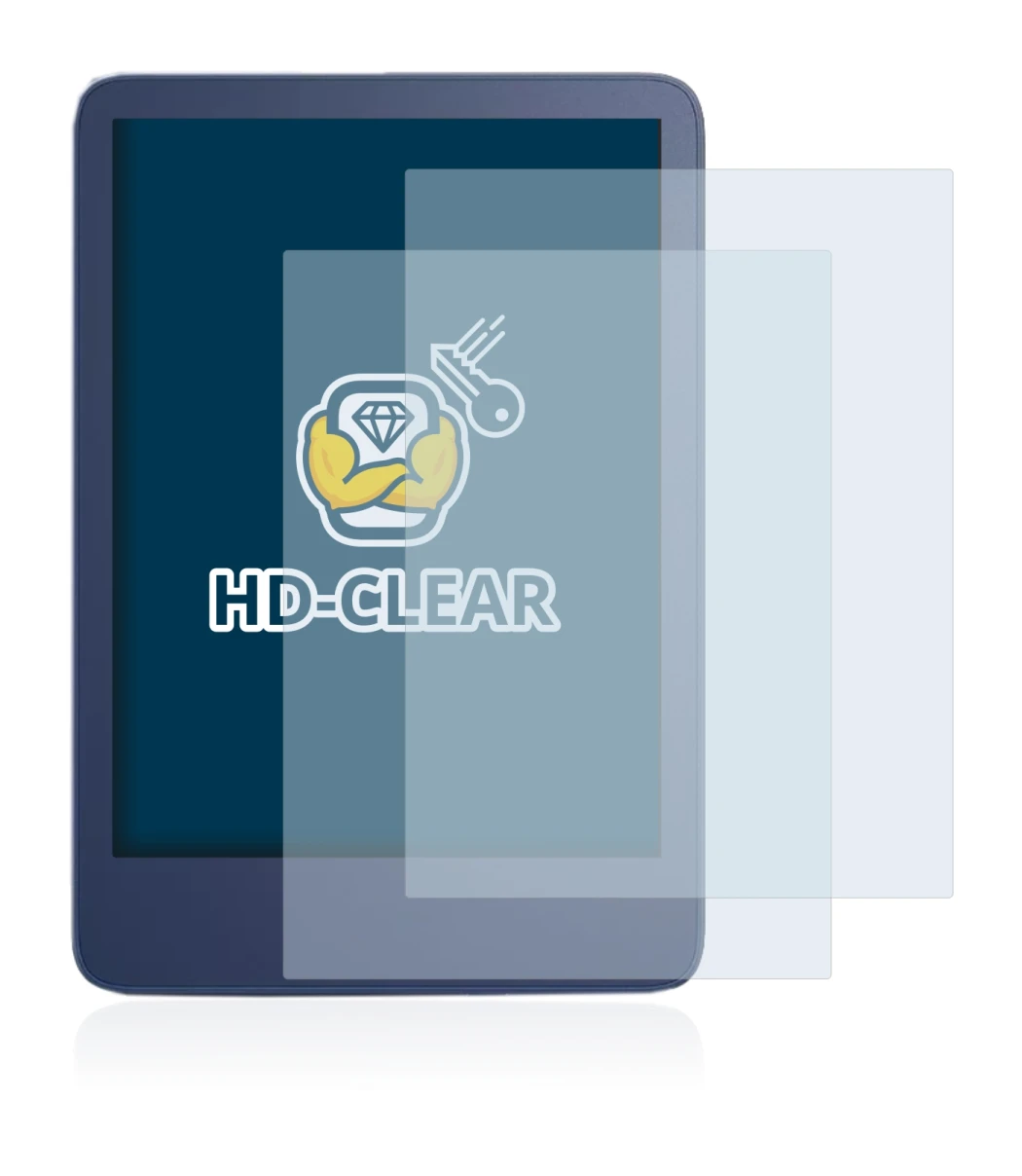 Imagen del dispositivo Amazon Kindle Reader 2022 con una amplia variedad de protectores de pantalla.