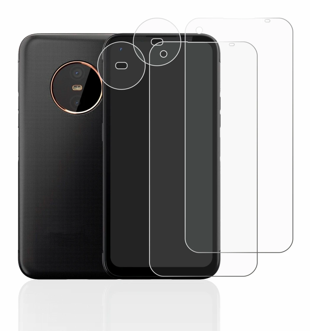 Imagen del dispositivo Gigaset GX6 (Frontal+Cámara) con una amplia variedad de protectores de pantalla.