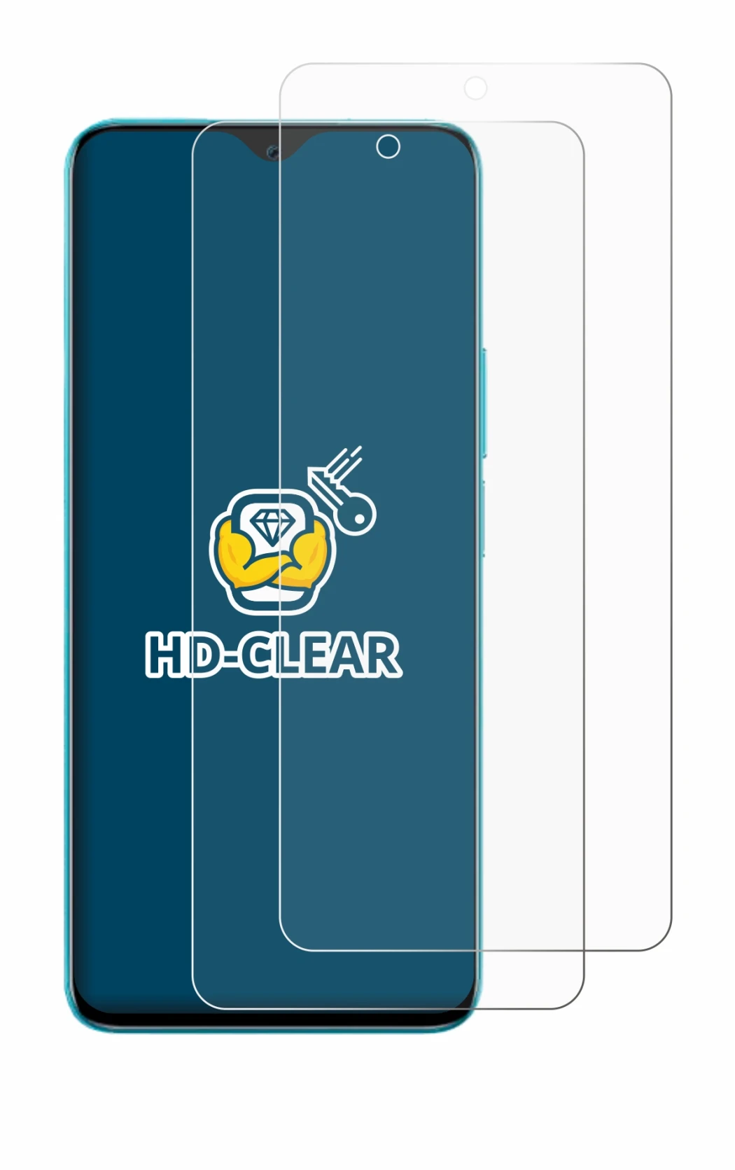 Imagen del dispositivo Honor 90 Lite con una amplia variedad de protectores de pantalla.