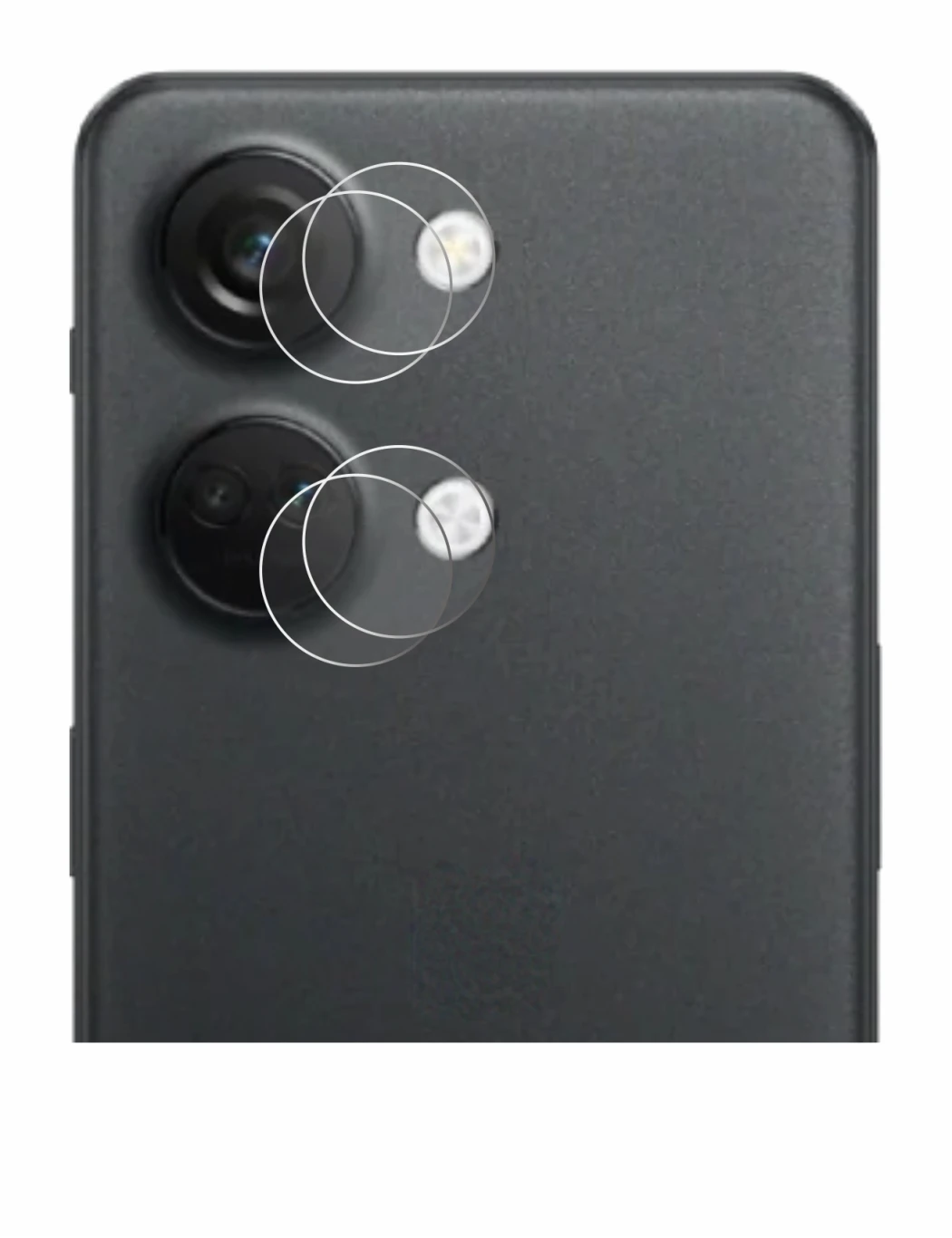 Imagen del dispositivo OnePlus Nord 3 5G (SÓLO Cámara) con una amplia variedad de protectores de pantalla.