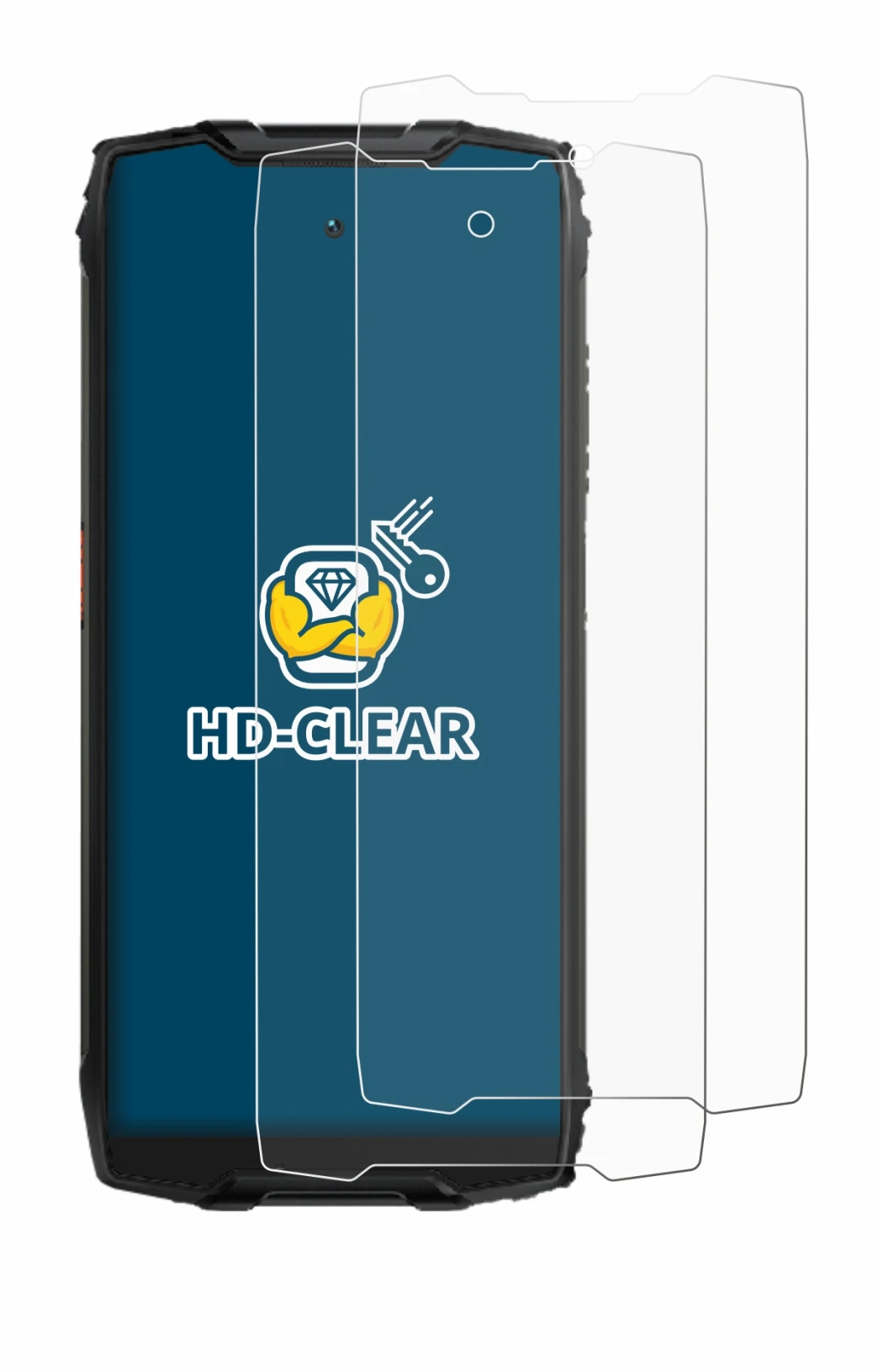 Imagen del dispositivo Blackview BV9300 con una amplia variedad de protectores de pantalla.