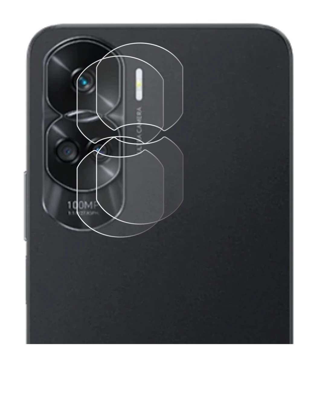Imagen del dispositivo Honor 90 Lite (SÓLO Cámara) con una amplia variedad de protectores de pantalla.