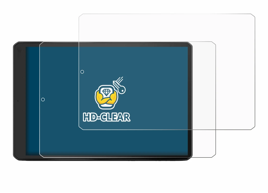 Imagen del dispositivo Garmin Camper 1095 con una amplia variedad de protectores de pantalla.
