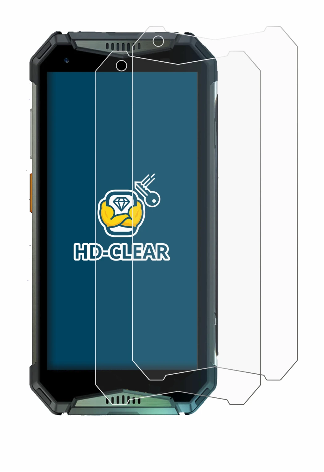 Imagen del dispositivo Ulefone Armor 20WT con una amplia variedad de protectores de pantalla.