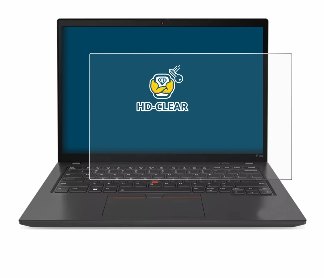 Imagen del dispositivo Lenovo ThinkPad P14s Gen 4 con una amplia variedad de protectores de pantalla.
