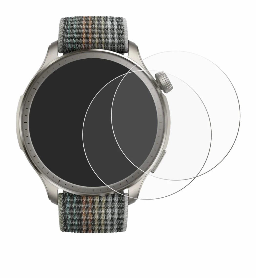 Imagen del dispositivo Huami Amazfit Balance con una amplia variedad de protectores de pantalla.