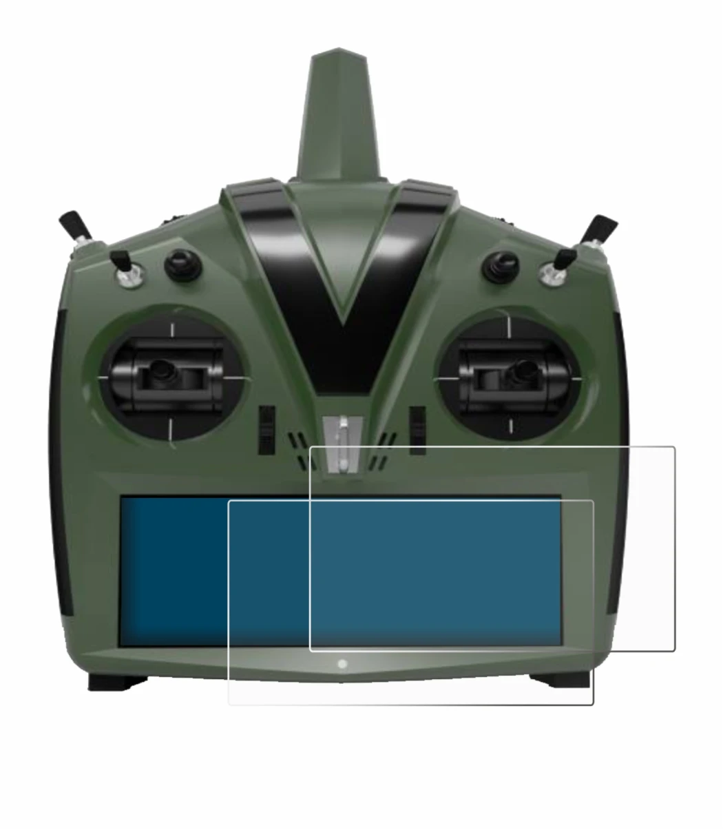 Imagen del dispositivo VBar Control Evo con una amplia variedad de protectores de pantalla.