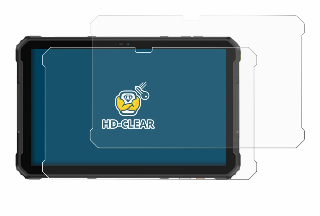 Imagen del dispositivo Ulefone Armor Pad 2 con una amplia variedad de protectores de pantalla.