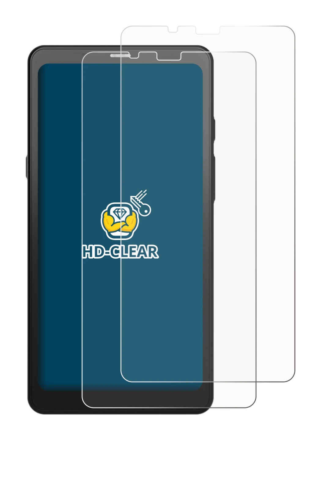 Imagen del dispositivo Boox Palma con una amplia variedad de protectores de pantalla.