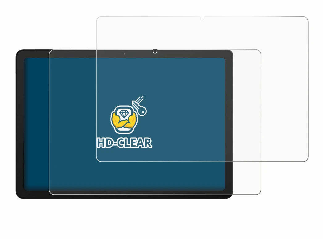 Imagen del dispositivo Samsung Galaxy Tab A9 Plus 5G con una amplia variedad de protectores de pantalla.
