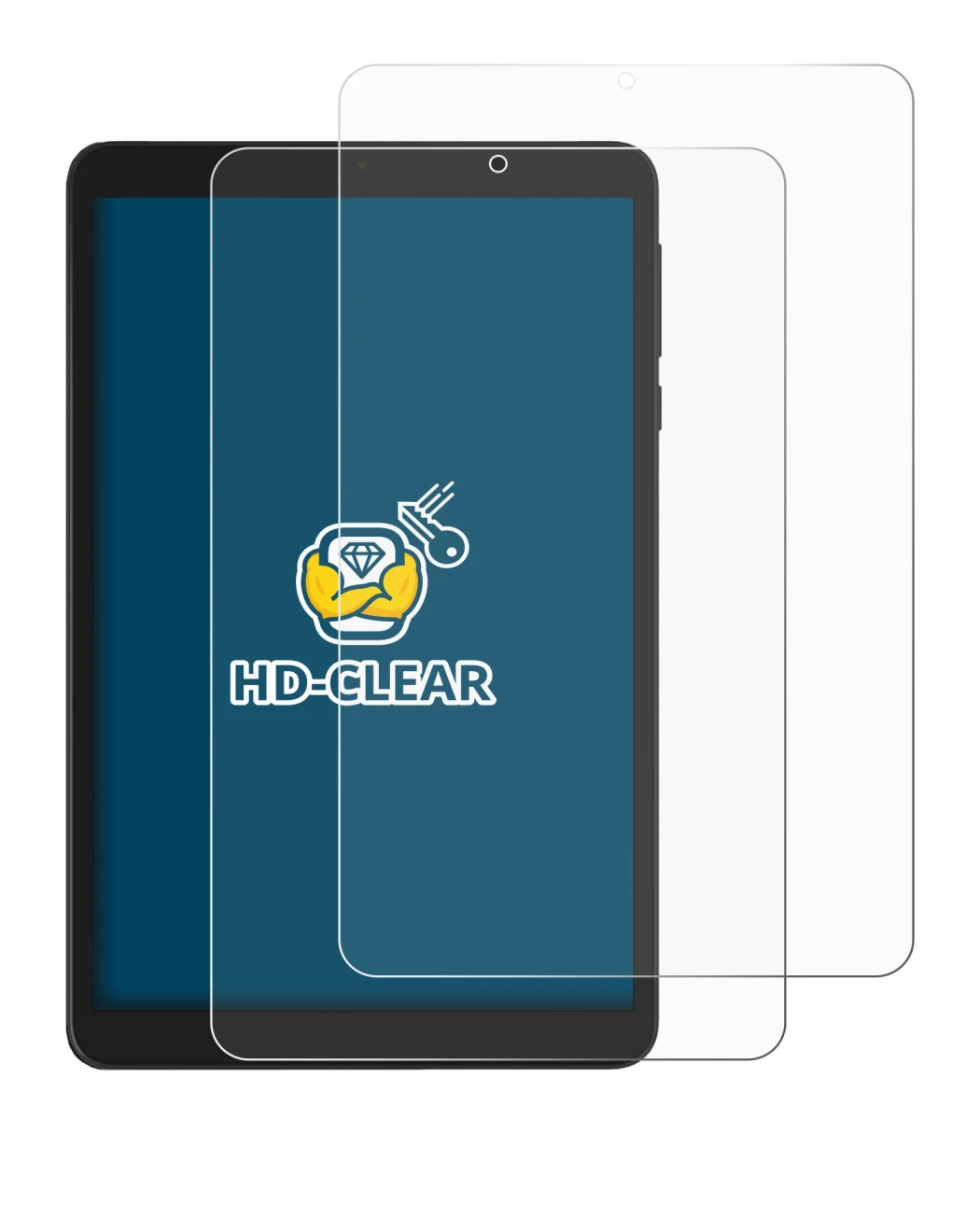 Imagen del dispositivo Doogee T20 Mini con una amplia variedad de protectores de pantalla.