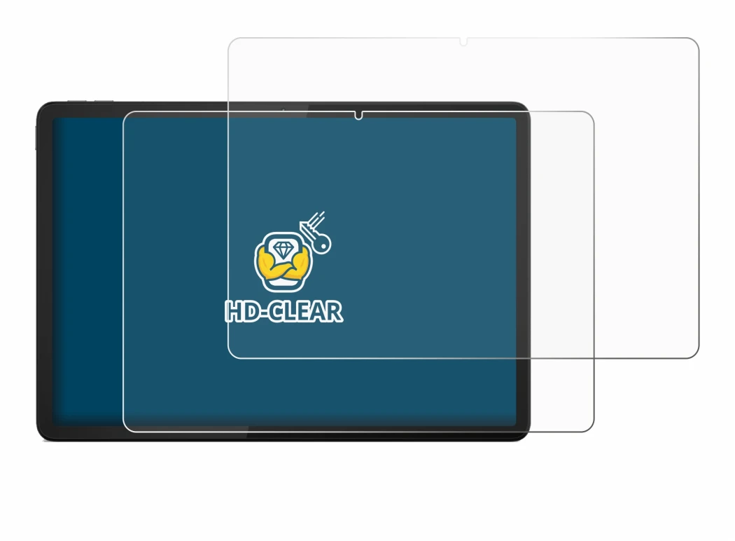 Imagen del dispositivo Lenovo Tab M11 con una amplia variedad de protectores de pantalla.