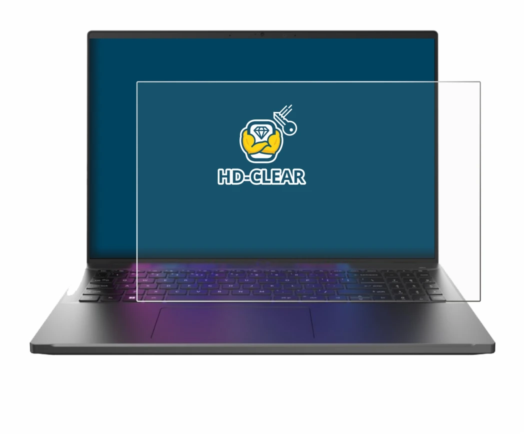 Imagen del dispositivo Acer Swift Go 16 con una amplia variedad de protectores de pantalla.