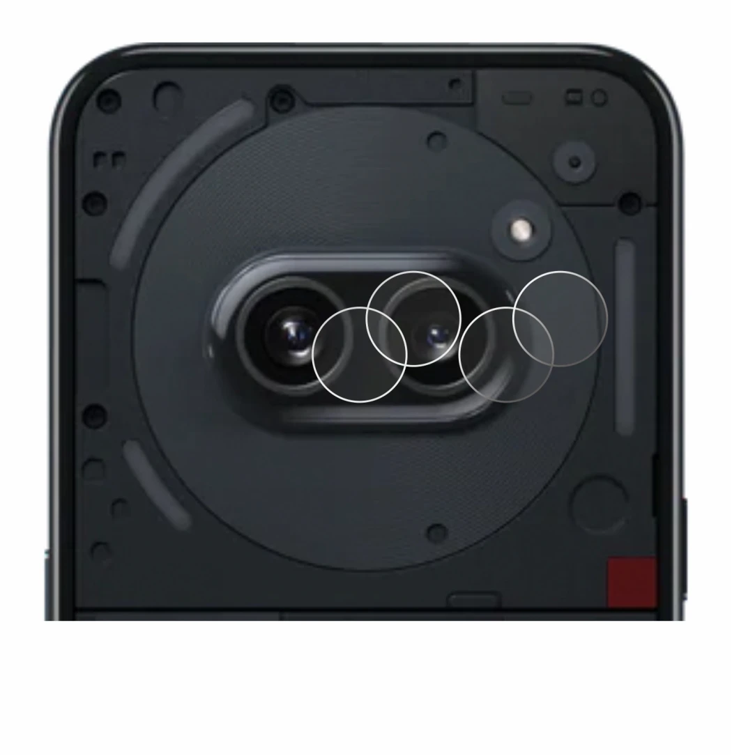 Imagen del dispositivo Nothing Phone (2a) (SÓLO Cámara) con una amplia variedad de protectores de pantalla.