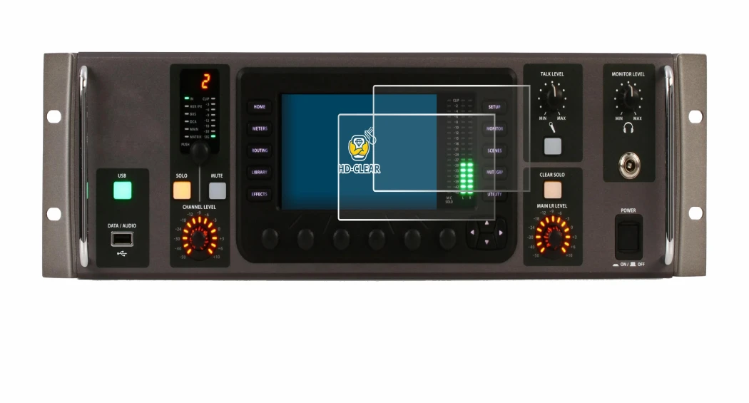 Imagen del dispositivo Behringer X32 Rack con una amplia variedad de protectores de pantalla.