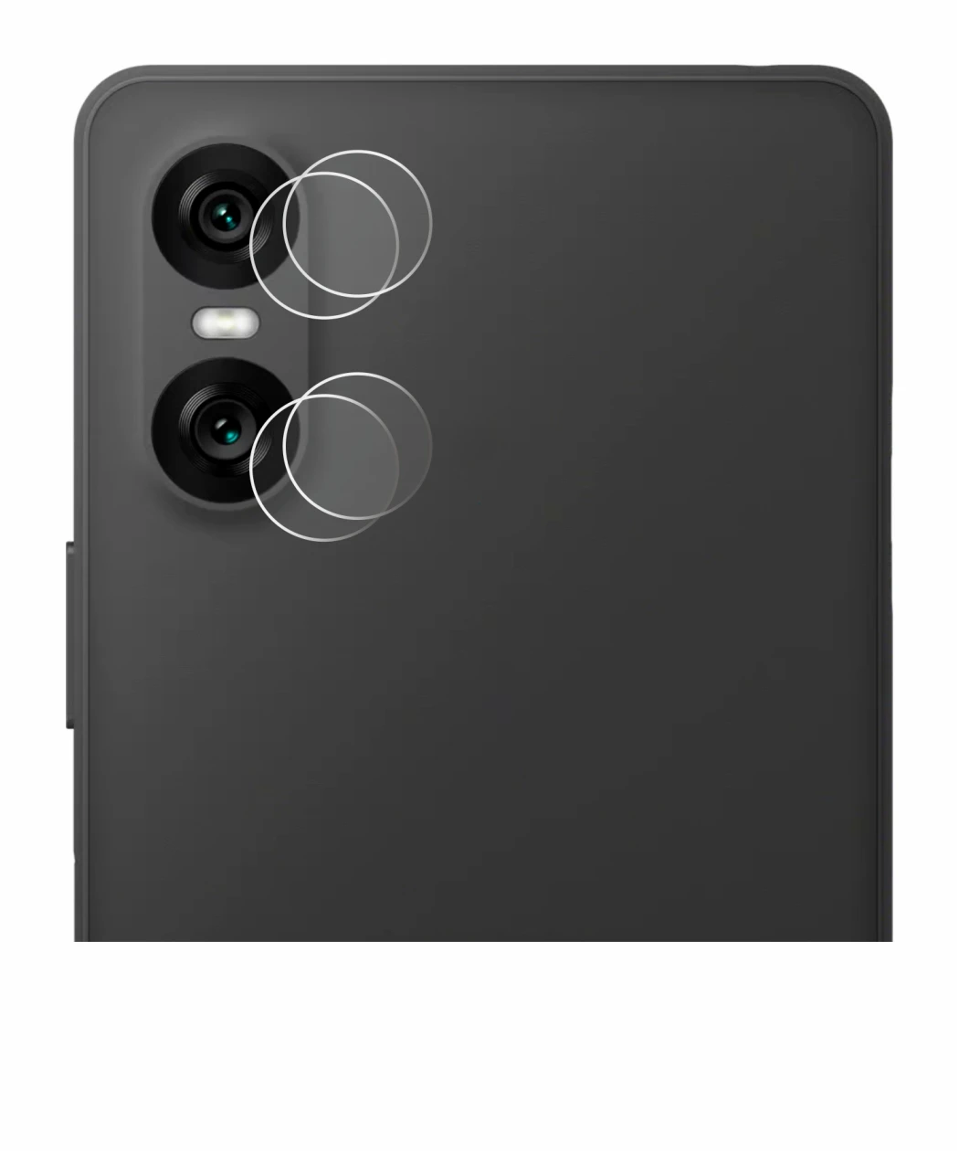 Imagen del dispositivo Sony Xperia 10 VI (SÓLO Cámara) con una amplia variedad de protectores de pantalla.
