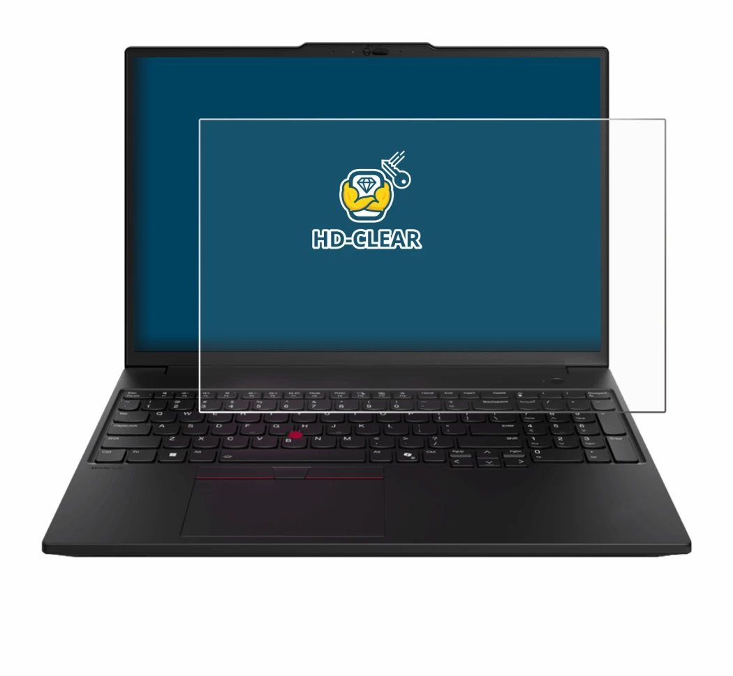 Imagen del dispositivo Lenovo ThinkPad P16s Gen 3 con una amplia variedad de protectores de pantalla.