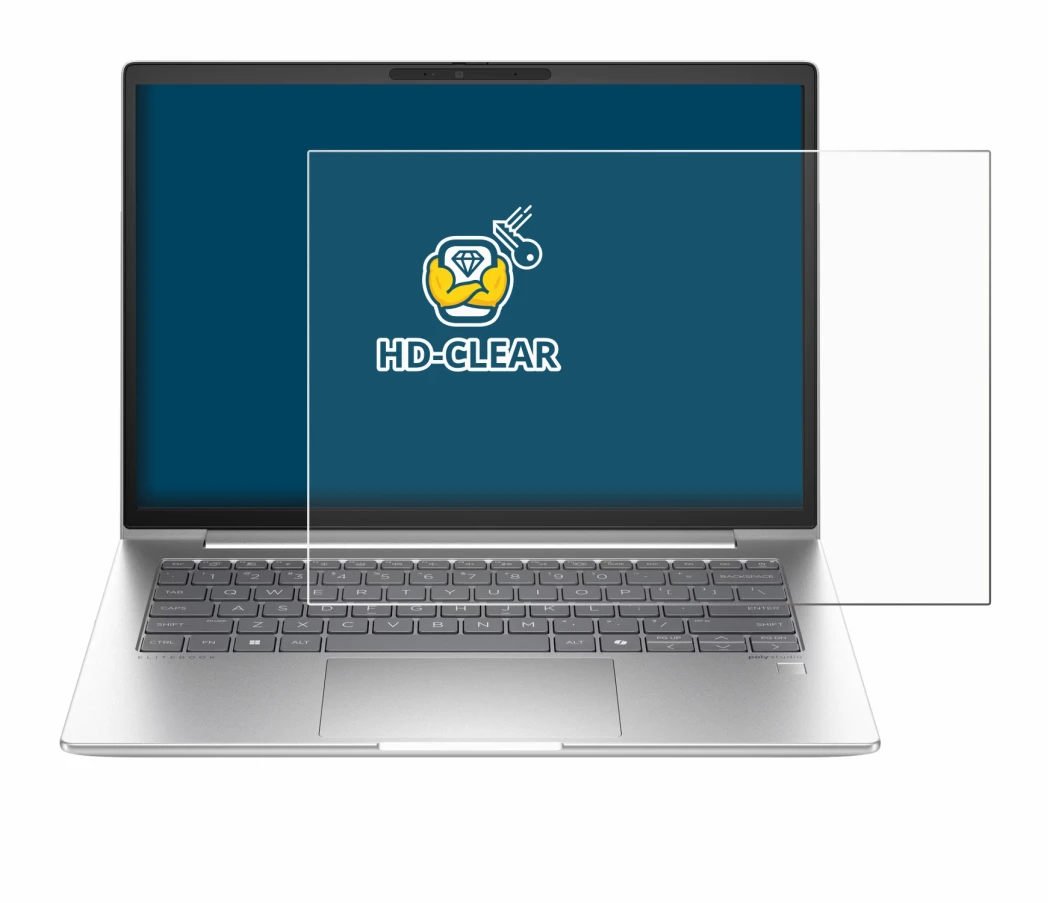 Imagen del dispositivo HP EliteBook 660 G11 con una amplia variedad de protectores de pantalla.