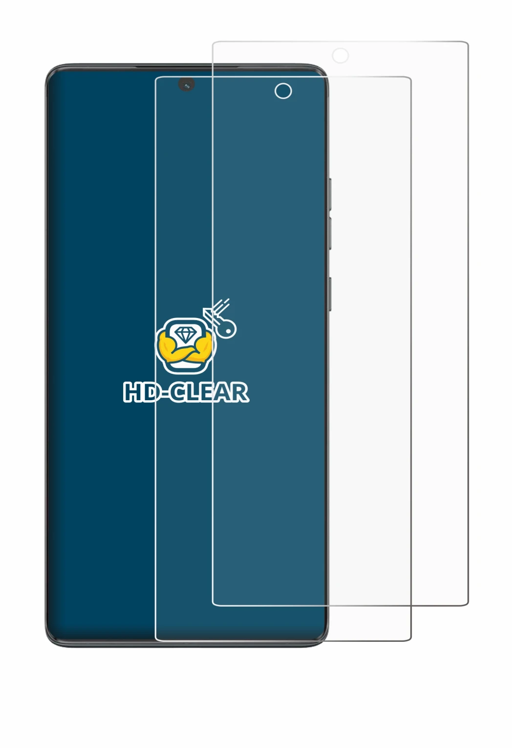 Imagen del dispositivo Motorola Moto G85 con una amplia variedad de protectores de pantalla.