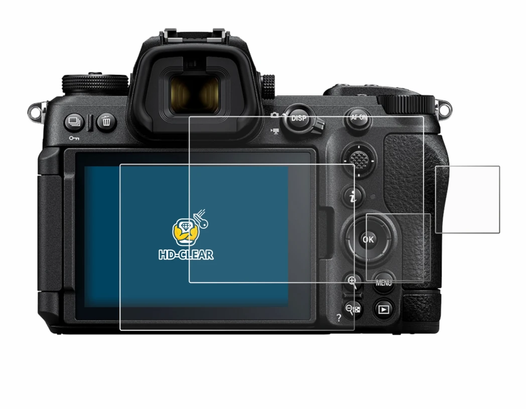 Imagen del dispositivo Nikon Z6 III con una amplia variedad de protectores de pantalla.