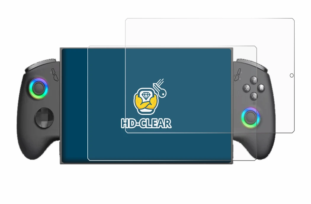 Imagen del dispositivo OneXPlayer X1 Mini con una amplia variedad de protectores de pantalla.