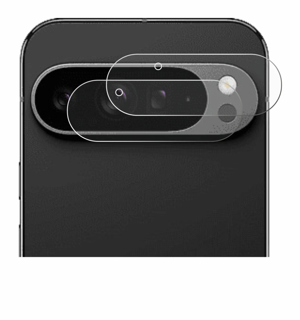 Imagen del dispositivo Google Pixel 9 Pro XL (SÓLO Cámara) con una amplia variedad de protectores de pantalla.
