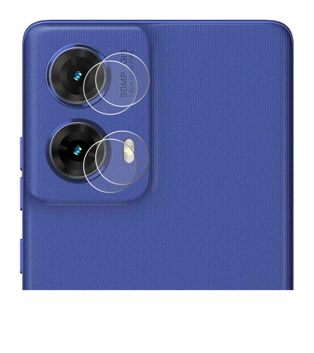 Imagen del dispositivo Motorola Moto G85 (SÓLO Cámara) con una amplia variedad de protectores de pantalla.