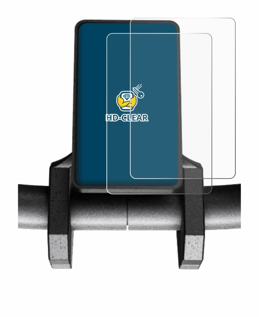 Imagen del dispositivo Joyor S8-S V1 con una amplia variedad de protectores de pantalla.