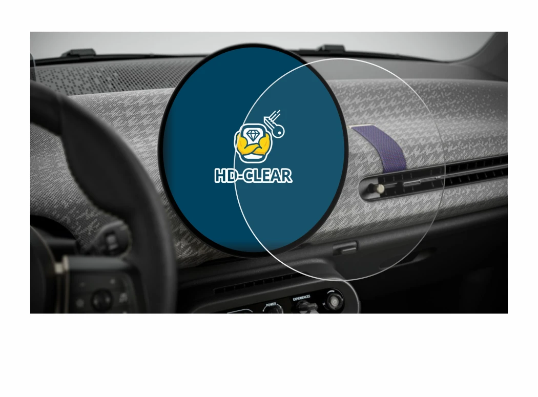 Imagen del dispositivo Mini Cooper Electric BJ 2024 con una amplia variedad de protectores de pantalla.