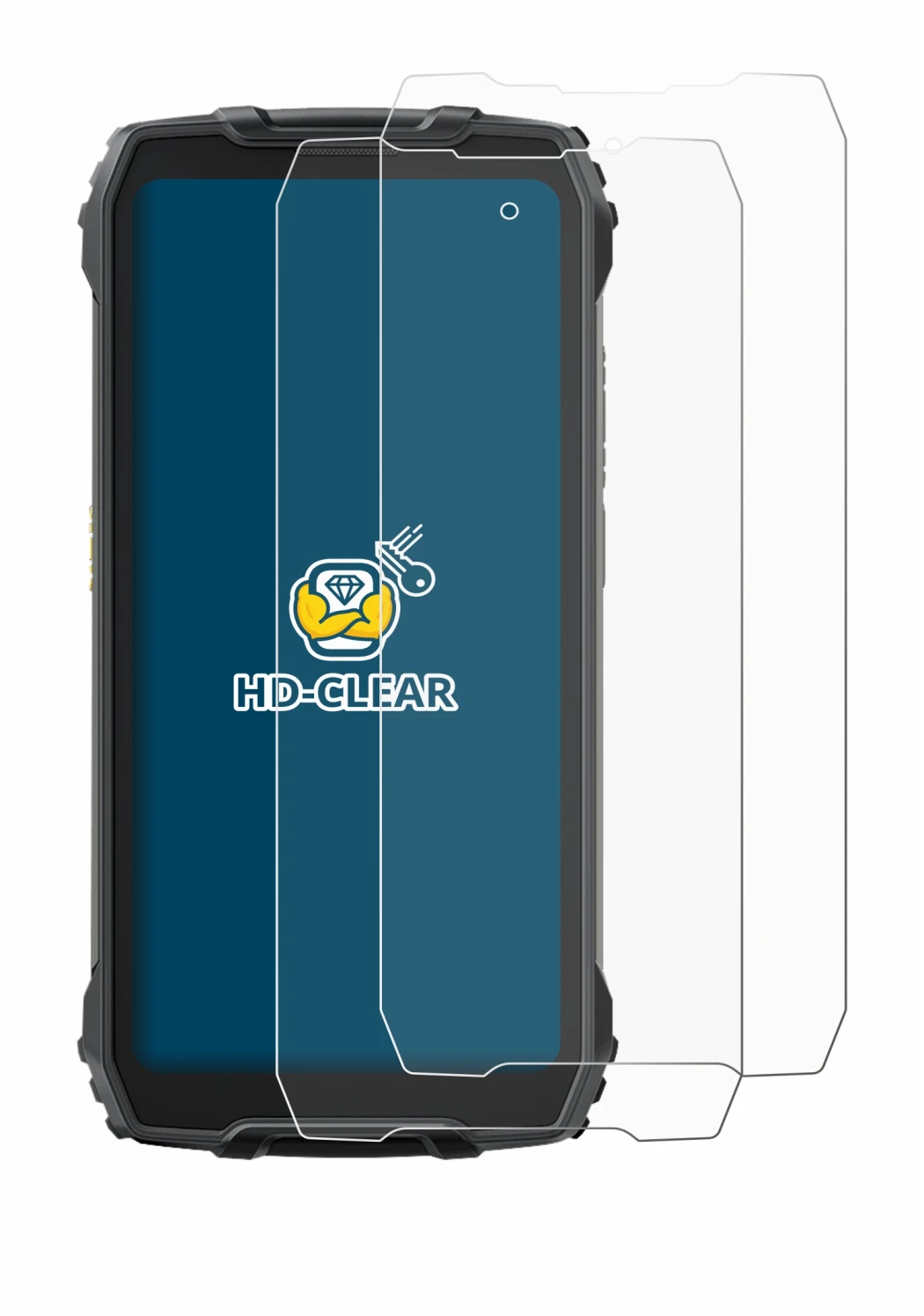 Imagen del dispositivo Blackview BV7300 con una amplia variedad de protectores de pantalla.