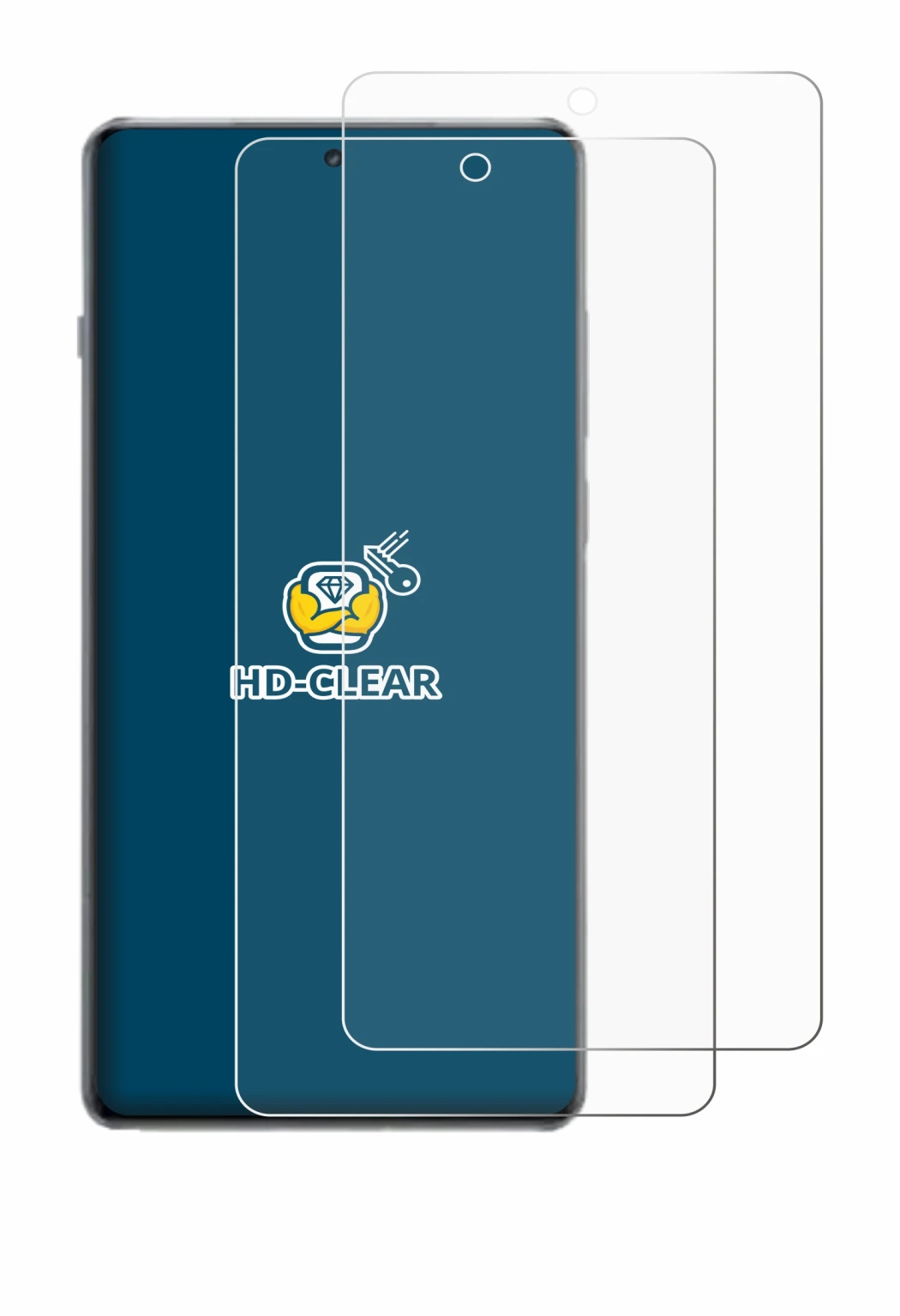 Imagen del dispositivo OnePlus 13R con una amplia variedad de protectores de pantalla.