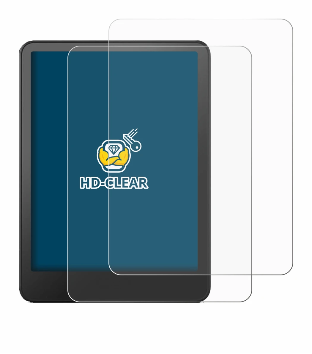 Imagen del dispositivo Amazon Kindle Paperwhite 2024 Signature Edition (12. Gen.) con una amplia variedad de protectores de pa