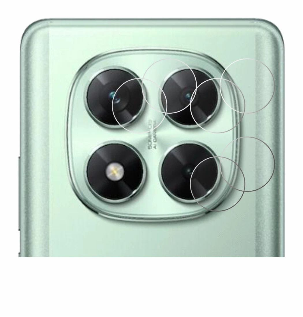 Imagen del dispositivo Xiaomi Poco X7 (SÓLO Cámara) con una amplia variedad de protectores de pantalla.