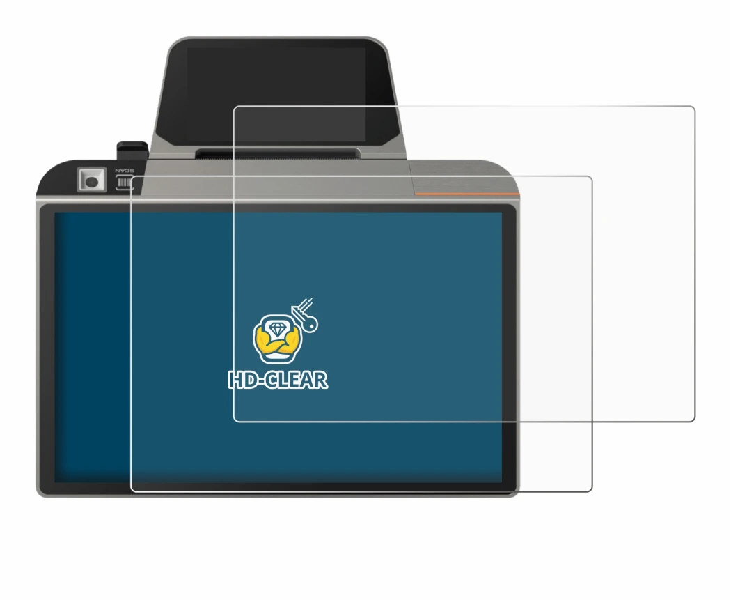 Imagen del dispositivo Sunmi D3 Mini con una amplia variedad de protectores de pantalla.