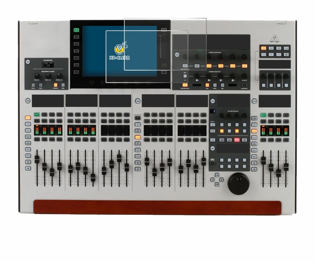 Imagen del dispositivo Behringer Wing con una amplia variedad de protectores de pantalla.