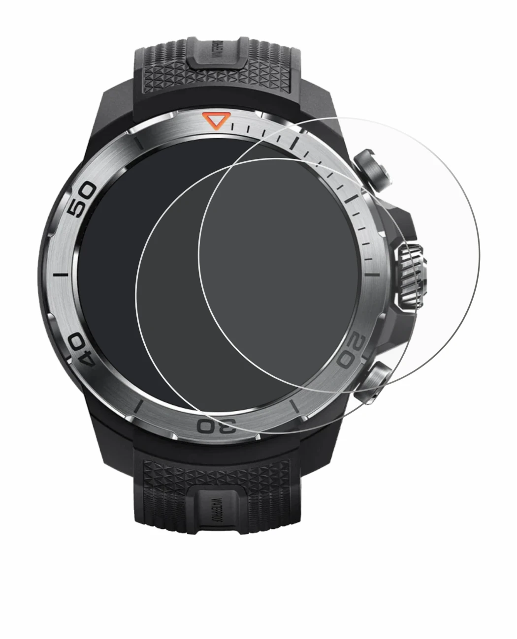 Imagen del dispositivo Xiaomi Mibro GS Explorer con una amplia variedad de protectores de pantalla.