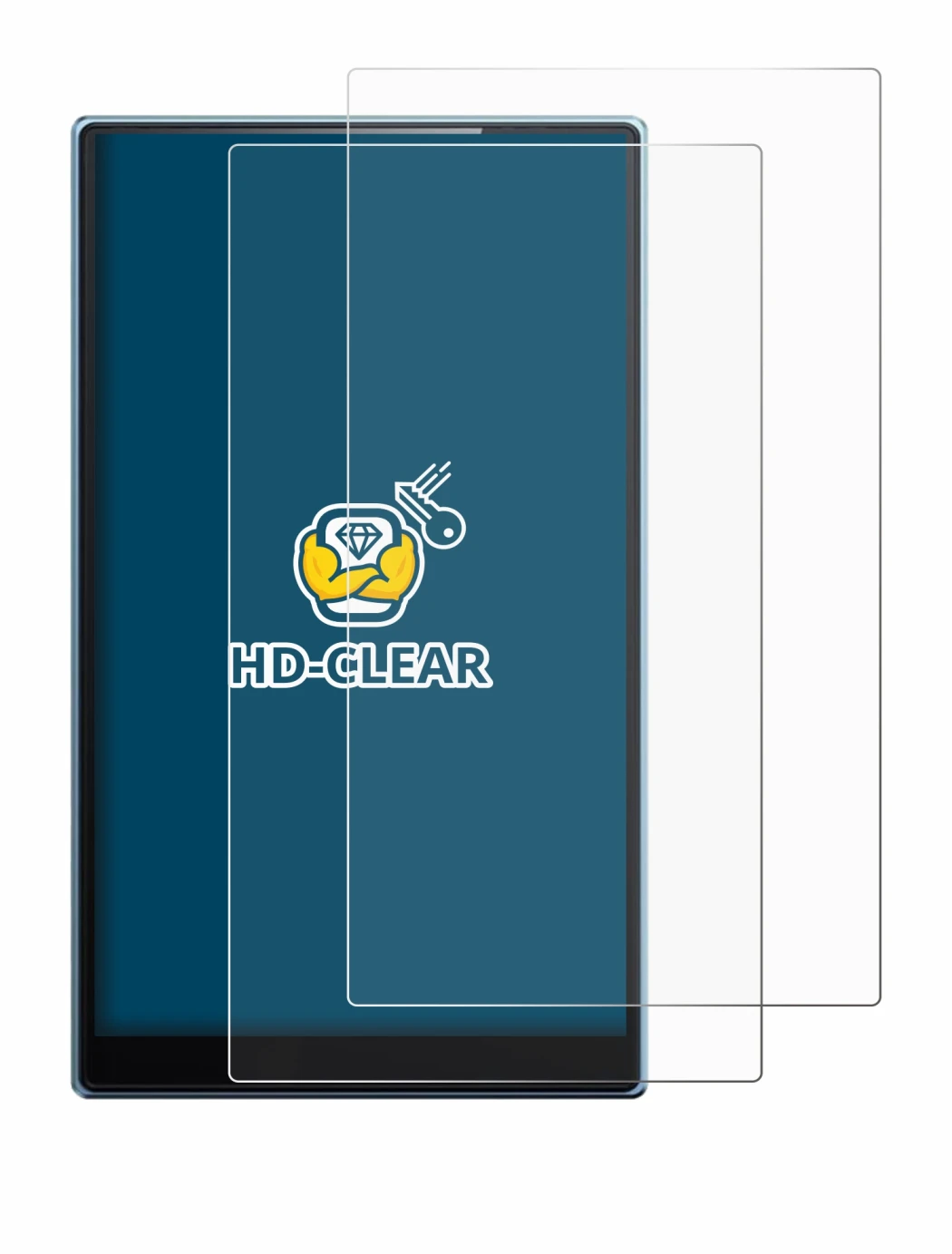 Imagen del dispositivo FiiO JM21 con una amplia variedad de protectores de pantalla.