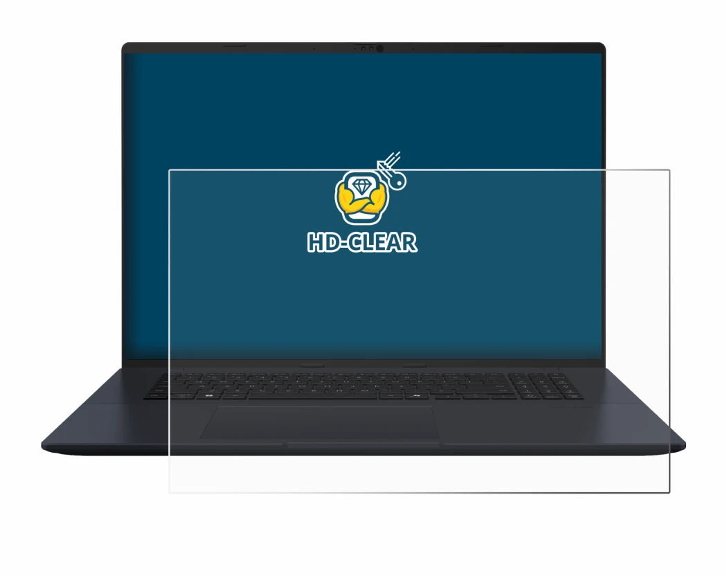 Imagen del dispositivo ASUS Vivobook 18 M1807 con una amplia variedad de protectores de pantalla.