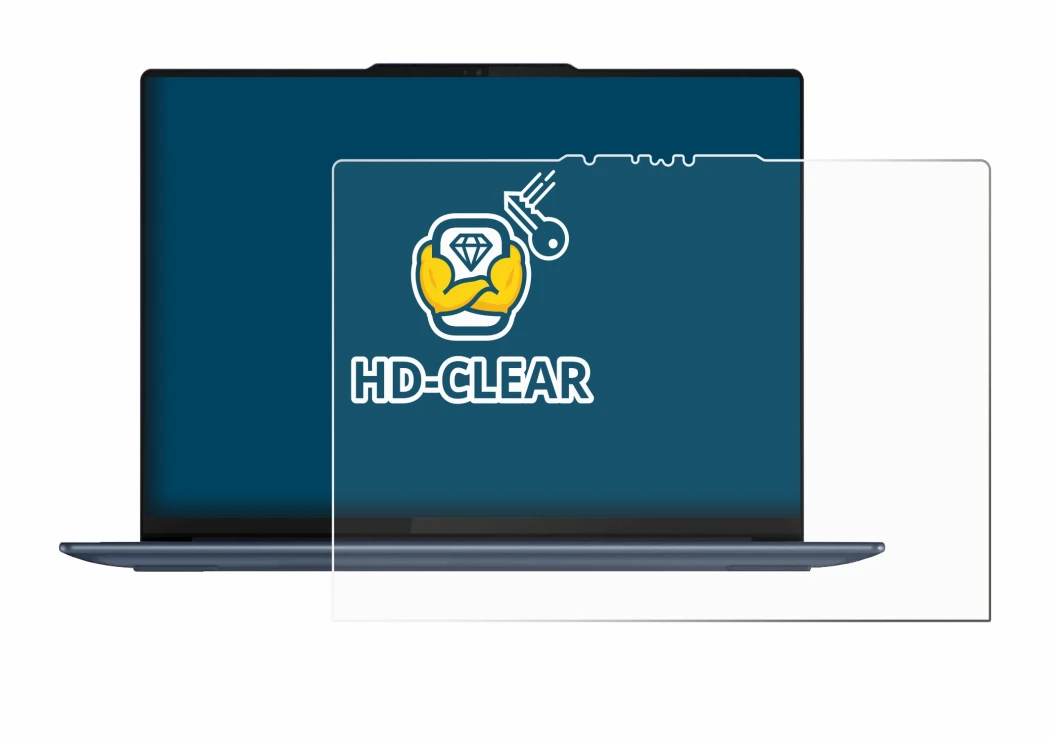 Imagen del dispositivo Lenovo Yoga Slim 7 14Q8X9 con una amplia variedad de protectores de pantalla.