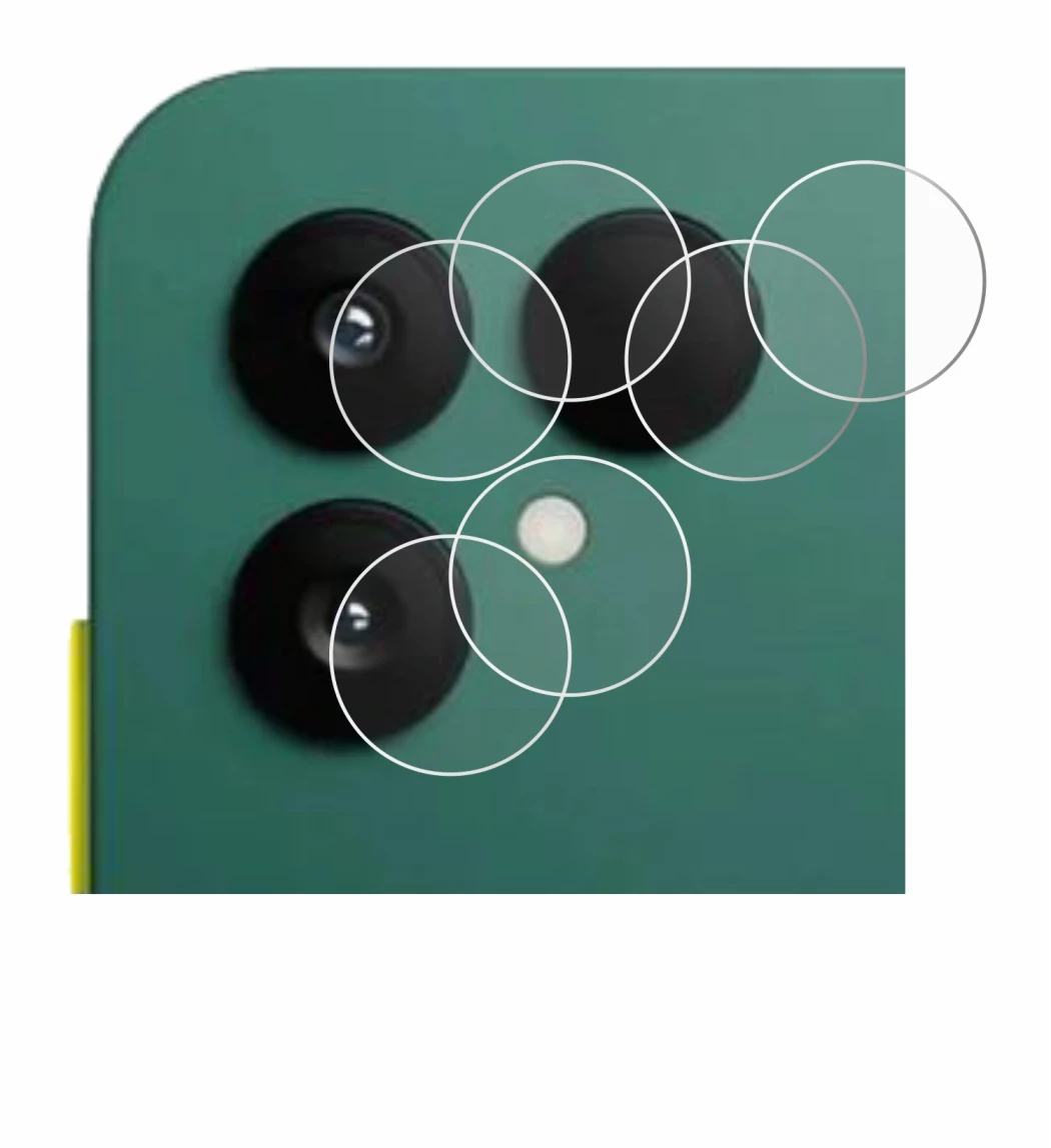 Imagen del dispositivo Fairphone 6 (SÓLO Cámara) con una amplia variedad de protectores de pantalla.