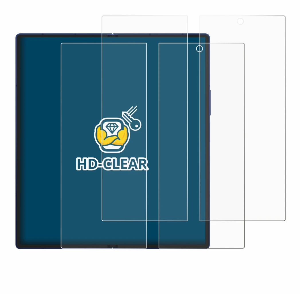 Imagen del dispositivo Samsung Galaxy Z Fold 7 (Pantalla interior) con una amplia variedad de protectores de pantalla.