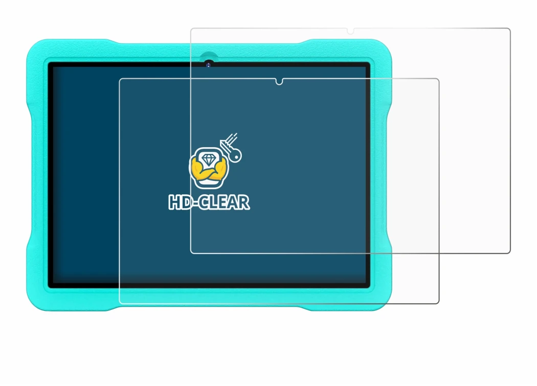 Imagen del dispositivo UJJ U8 con una amplia variedad de protectores de pantalla.