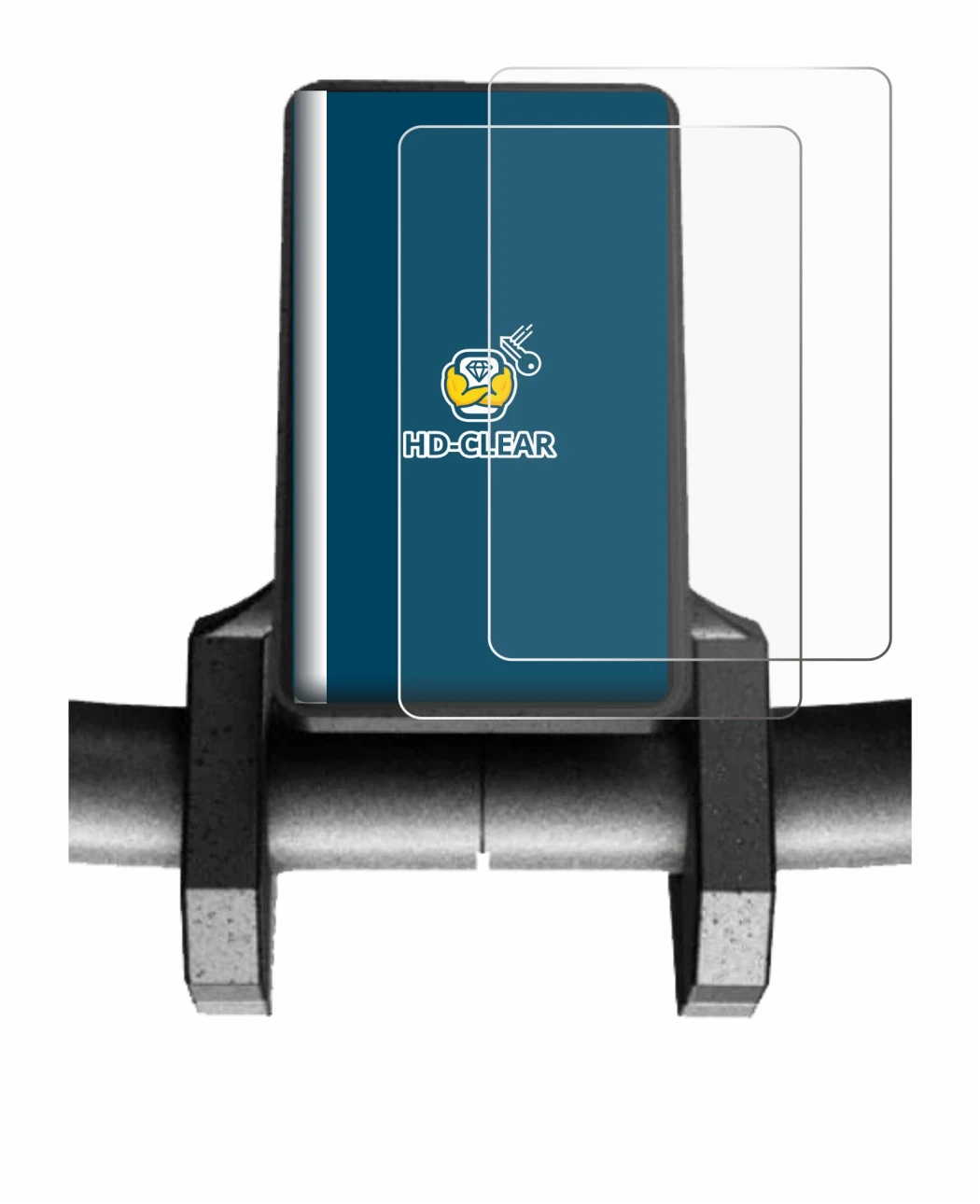 Imagen del dispositivo Joyor S10-S V2 con una amplia variedad de protectores de pantalla.