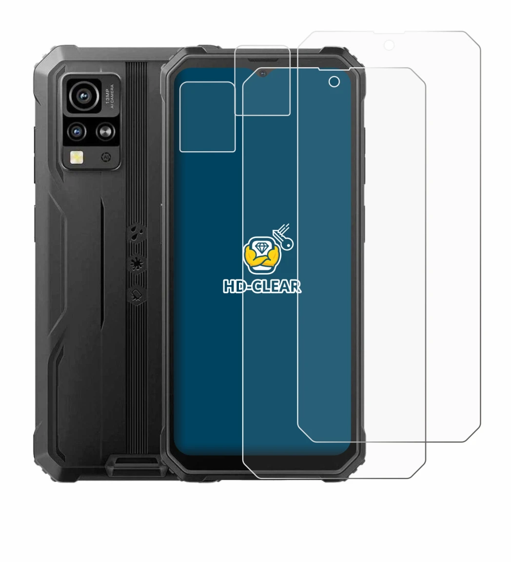 Imagen del dispositivo Blackview BV4800 SE (Frontal+Cámara) con una amplia variedad de protectores de pantalla.