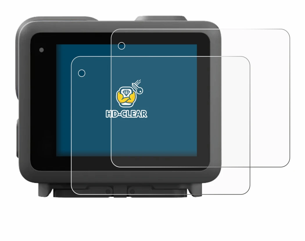 Imagen del dispositivo GoPro Lit Hero con una amplia variedad de protectores de pantalla.