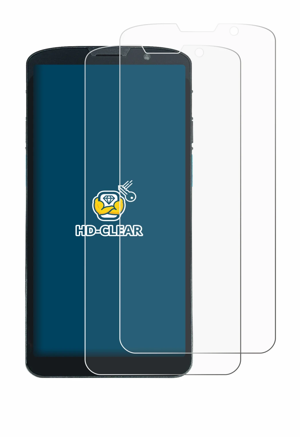 Imagen del dispositivo Unitech EA630 con una amplia variedad de protectores de pantalla.