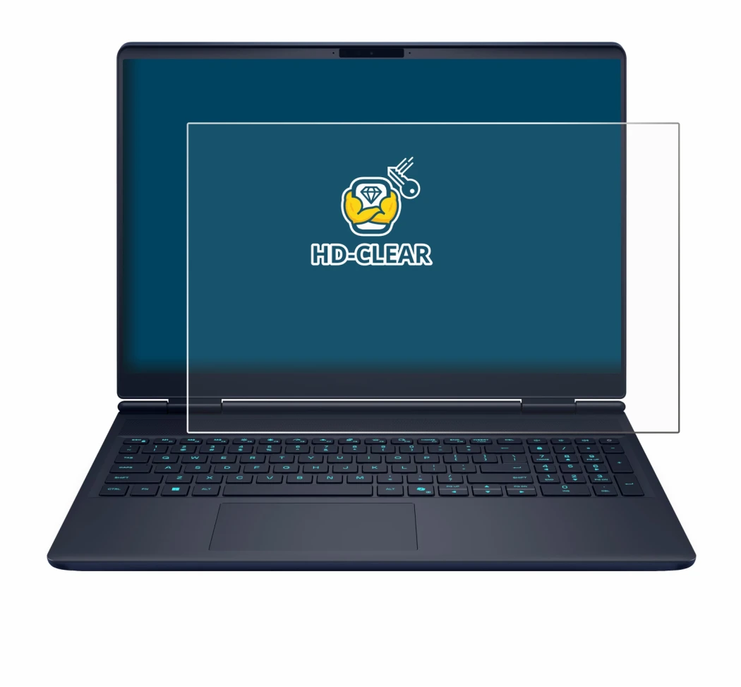 Imagen del dispositivo Dell Alienware 16X con una amplia variedad de protectores de pantalla.